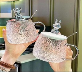 Cute-Textured-Bunny-Glass-Material