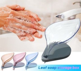 Suction-Crystal-Leaf-Soap-Tray