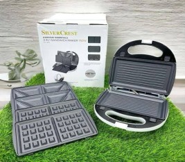 3in1-SilverCrest-Sandwich-Grill-Waffle