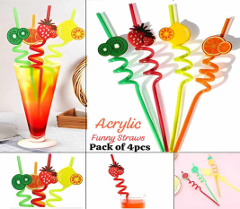 4pcs-Acrylic-Kids-Fruits-Funny
